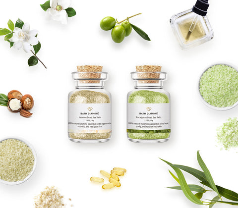 Soaking Sea Salts Gift Set bundle